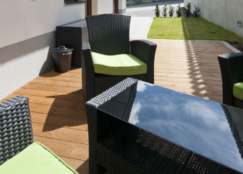 appartement serfaus in fiss terrasse